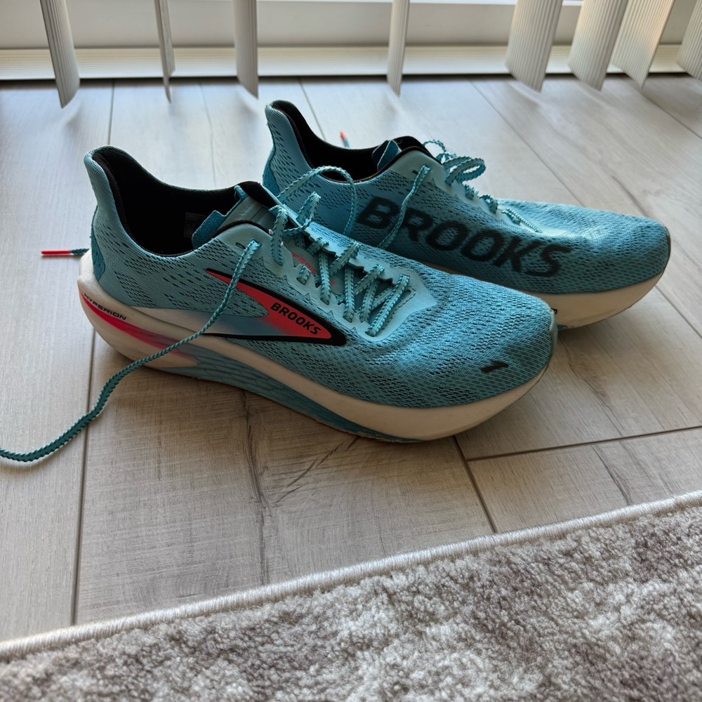 Brooks Hyperion aqua blue